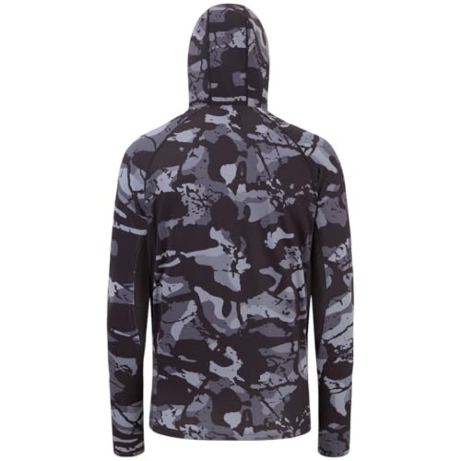 BASSDASH UPF 50+ Kemeja Hoodie - Fishing Hoodie ulasan dan harga