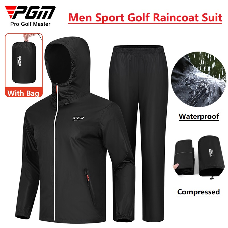 Pgm Jas Hujan Golf Pria Setela - Fishing Rain Suit ulasan dan harga