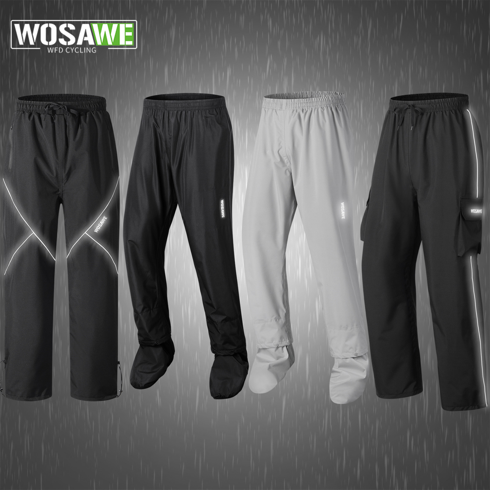 WOSAWE Celana Hujan Bersepeda  - Fishing Pants Waterproof ulasan dan harga